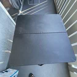 Black Folding table