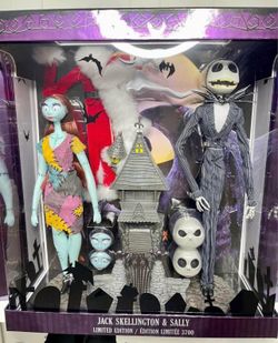 Disney nightmare before Christmas limited edition doll set