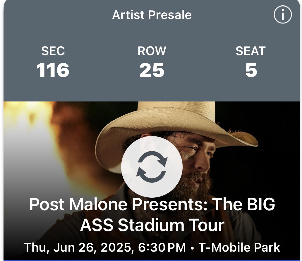 4 Post Malone Tickets