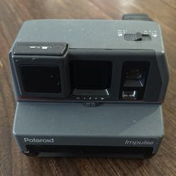 VTG gray Polaroid Impulse Camera w film untested Made in UK