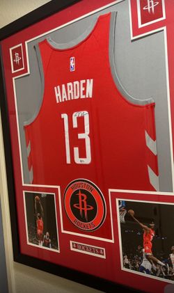 James Harden Autographed Jersey