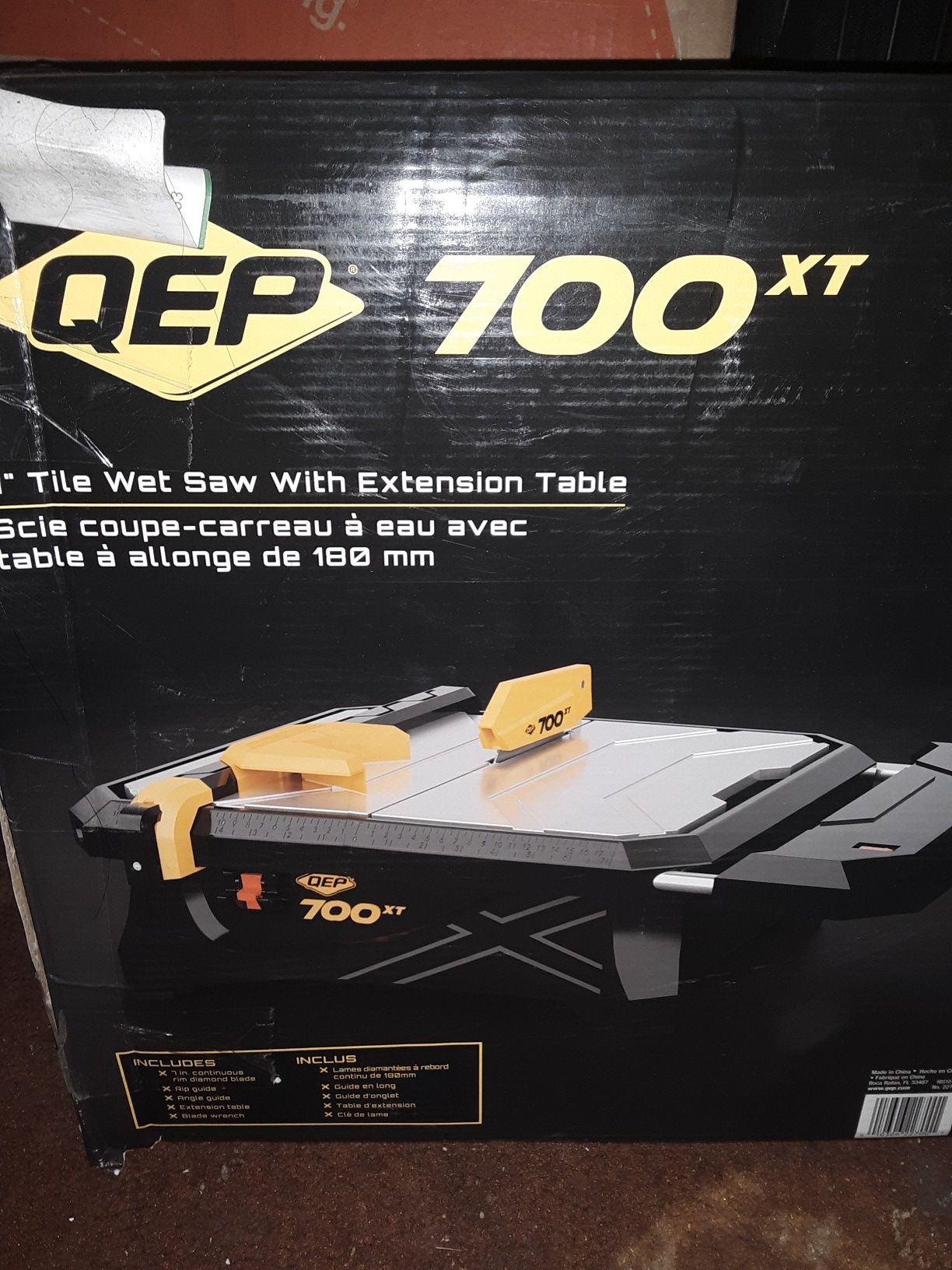 QEP 700 xt tile wet saw,tile cutter