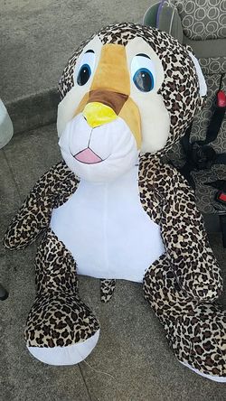 Giant cheetah stuffed animal