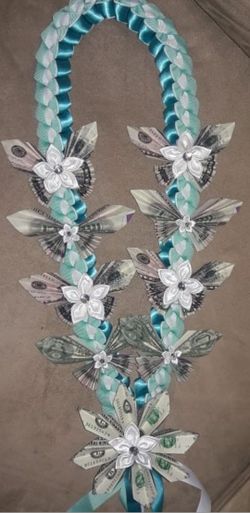 Butterfly money lei