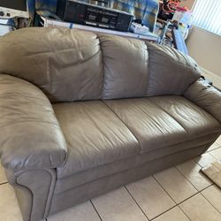 Leather Couch / Sofa