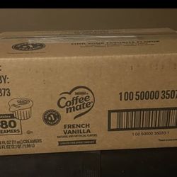 Coffee-mate French Vanilla Creamer Singles (180 count)