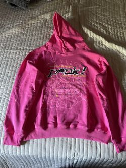 (BEST OFFER!!) Pink Spider Hoodie🩷 