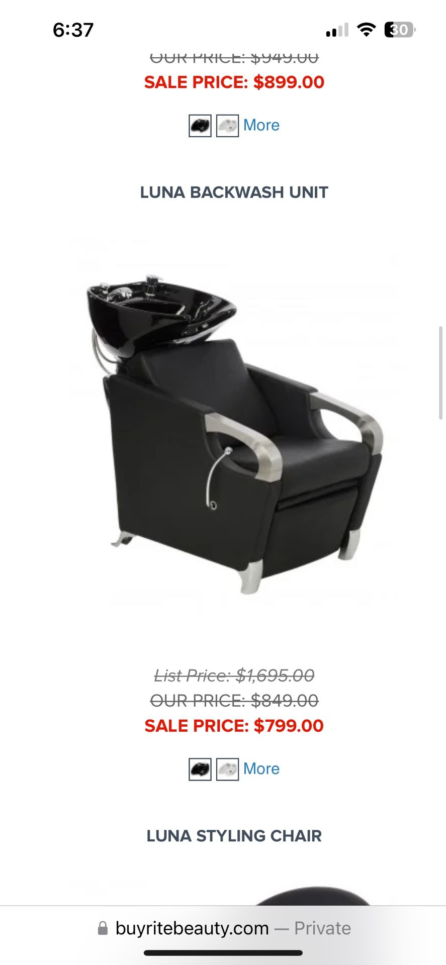 Buy-Right Beauty Black/brushed Nickel 
