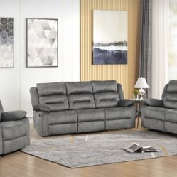 New Power Recliner Couch, Loveseat and Chair! Free Delivery 🚚! Free Assembly!