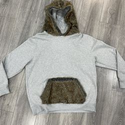 Men’s Fur Hoodie 