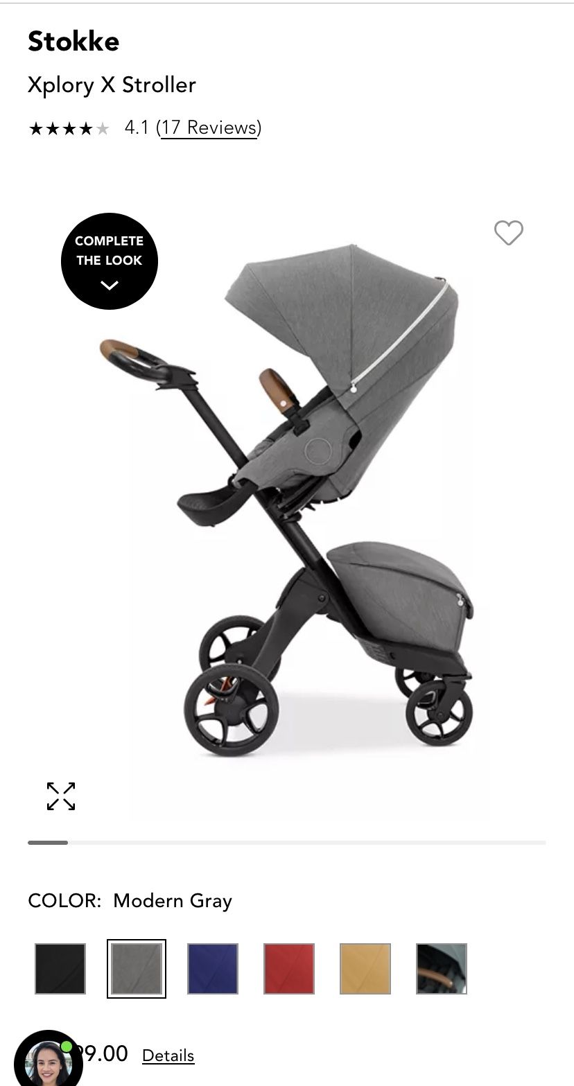 Stokke Xplory X Stroller - Modern Grey
