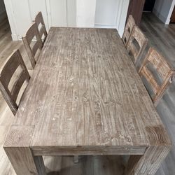 Dining Table And Chairs 