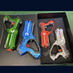 Dynasty Toys 4 Laser Tag Blaster Dynasty Toys Laser Tag Set 4 Laser Guns T1503 Extreme Pack 