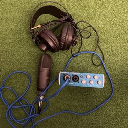 PreSonus Interface With Mic And Headphone