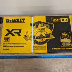 DeWalt 20v XR 6.5" Circular Saw NEW 