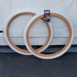 NEW Bicycle Bmx Tires 20x1.75 Knobby 