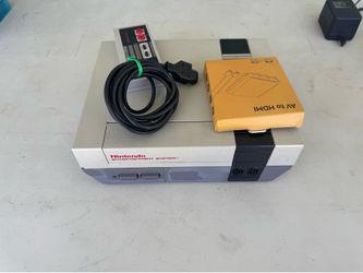Nintendo Entertainment System (NES) Bundle – Tested & Working – Games + CRT TV