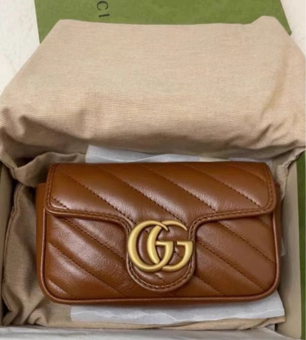 Designer Guci Shoulder Crossbody Bag Super Mini