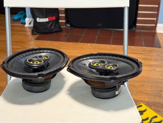 Kicker CSC693 , Missing Grill , Good Condition