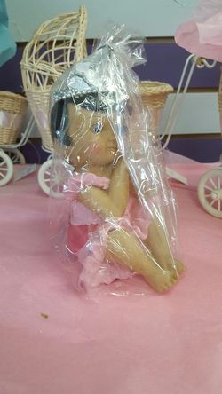 Baby shower center piece/cake topper
