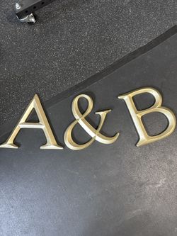 GOLD LETTERS
