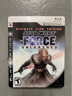 Star Wars The Force Unleashed Ultimate Sith Edition Steelbook PS3