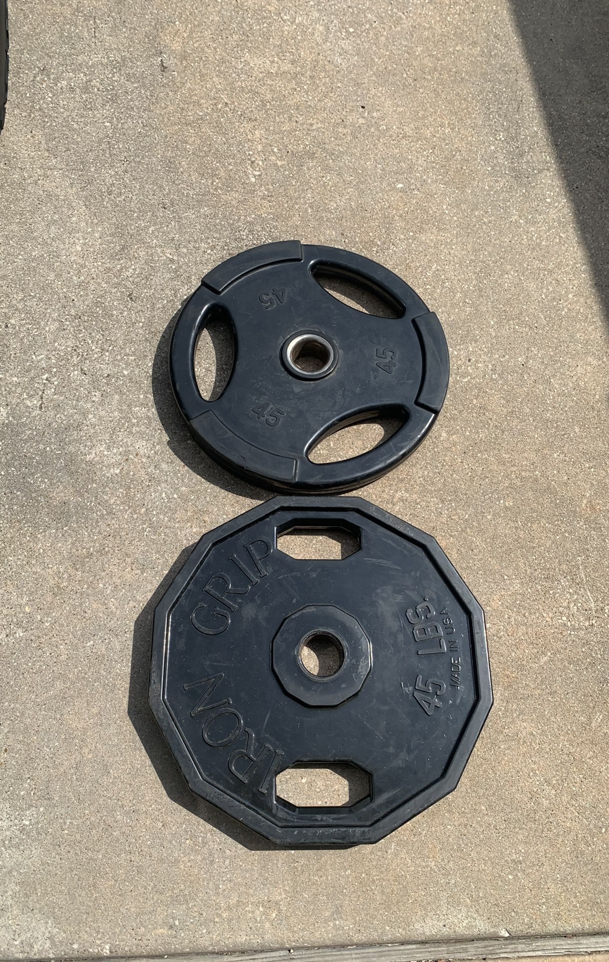 Urethane 45lb Weight Plates