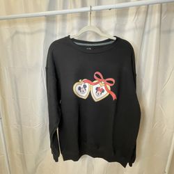 NEW! Minnie And Mickey Heart Locket