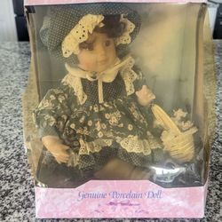 Exclusive Collectible Memories Genuine Porcelain Doll