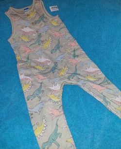 Old Navy Boys Dinosaur Jumpsuit Pants