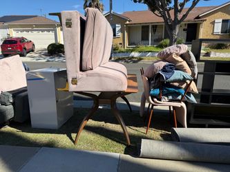Free furniture - sectional, dining table, futon, chairs, dressers