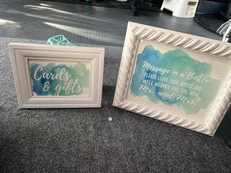 Gift/cards- Leave Advice For Couple (frames Included)