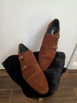 STACY  ADAMS  DOUBLE  STRAP SIZE  13 BRAND  NEW
