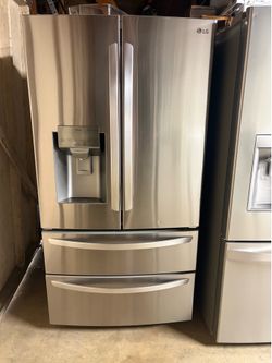 Fridge LG stainless steel works by good we deliver