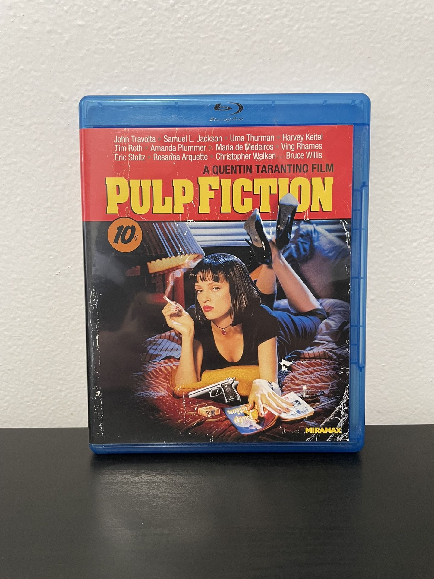 Pulp Fiction Blu-Ray Movie Quentin Tarantino John Travolta Bruce Willis 1994