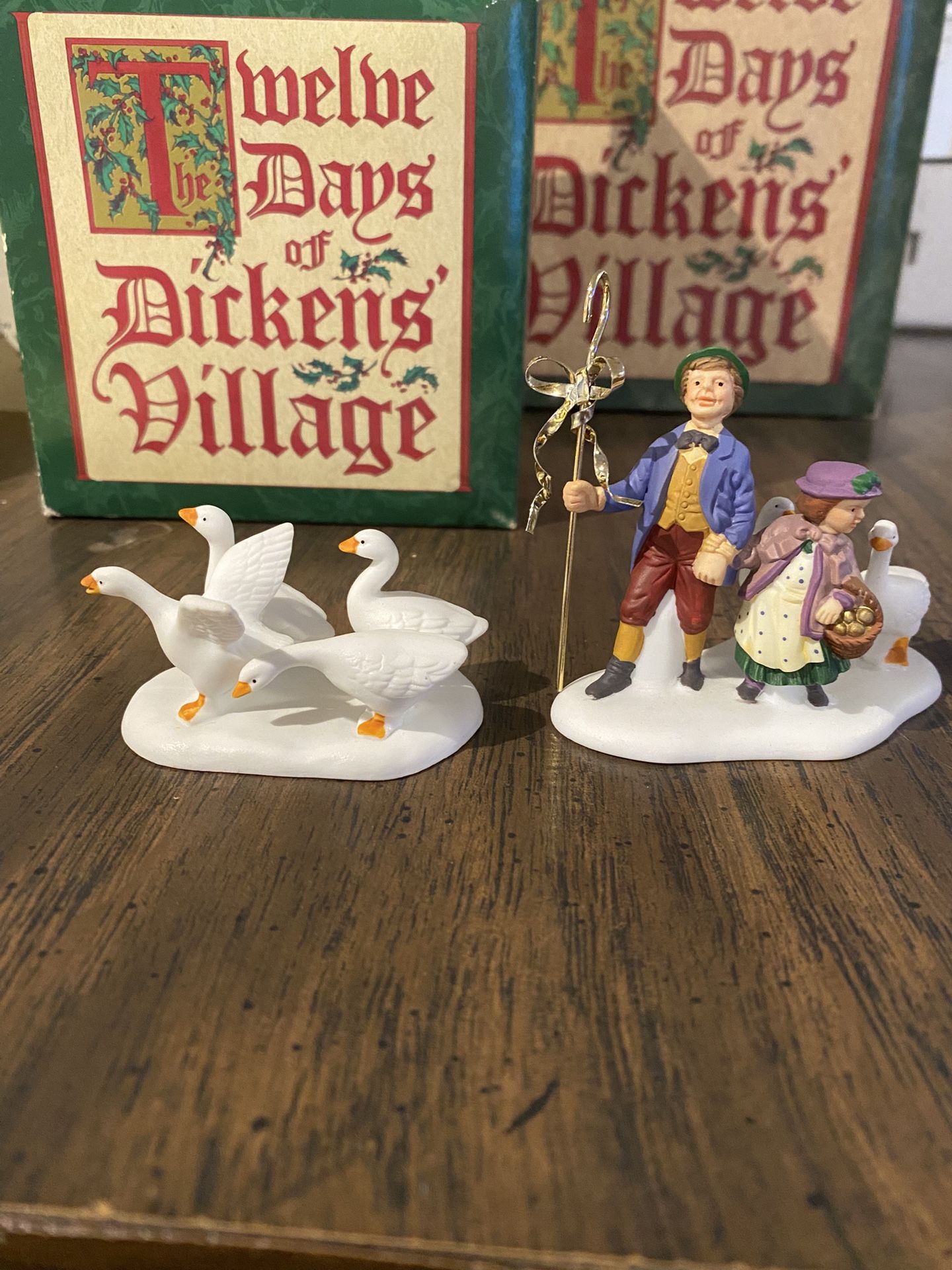 Dept 56 Six Geese A Laying #58382 Retired