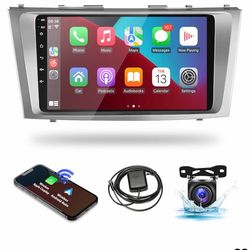 Naifay Android Car Radio for Toyota Camry 2006 2007 2008 2009 2010 2011, 9inch IPS Touch Screen for Camry Car Stereo with Wireless Carplay Android Aut