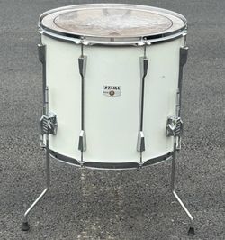 Tama Rockstar DX 18" Floor Tom White MADE IN JAPAN for drum set