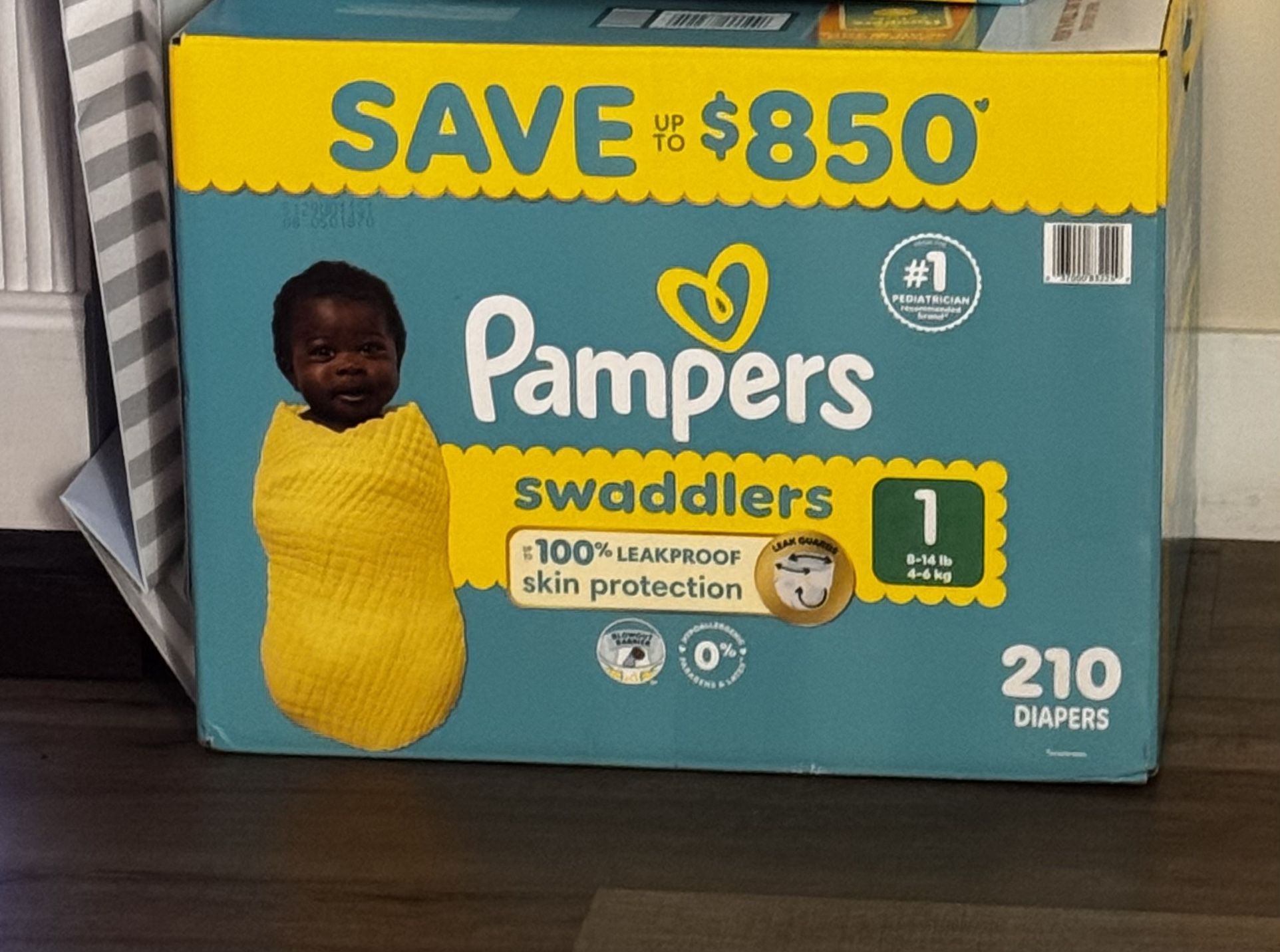 New Box Of Pampers