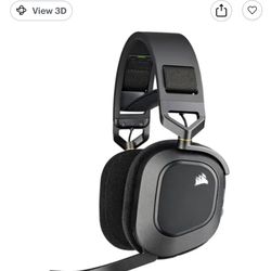 CORSAIR - HS80 RGB Wireless Gaming Headset for PC, Mac, PS5, PS4 - Carbon