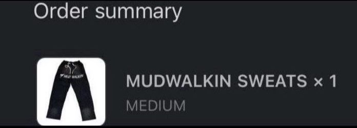 mud walking sweats