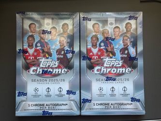 2025/26 Topps Uefa Ucc Hobby Box