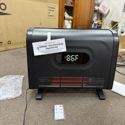 Air Choice Electric Wall Heater, 1500W Infrared Space Heater