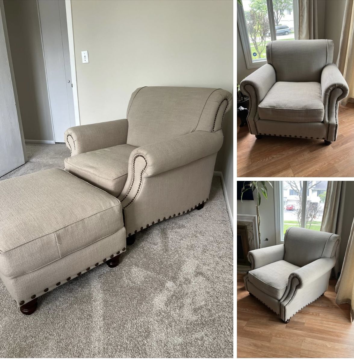 Chairs and Ottoman