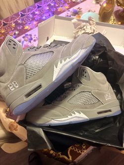 Wolf grey 5’s