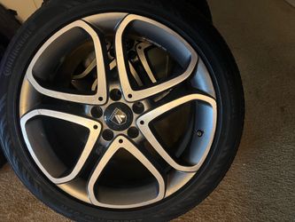 4 18” 5w112 rims