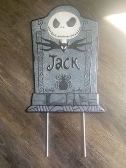 Nightmare before Christmas Garden decor