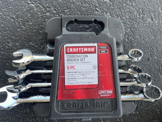 CRAFTSMAN Combination Wrenches - open box, unused
