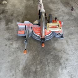 Rigid 12” Compound Miter Saw