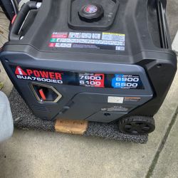A-iPower SAU 7600 Inverter Generator DUAL FUEL